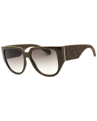 Солнцезащитные очки Ferragamo Womens Sf1088se 57 мм Женские зеленые