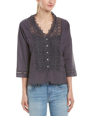 Женская туника с кружевным воротником Esley M