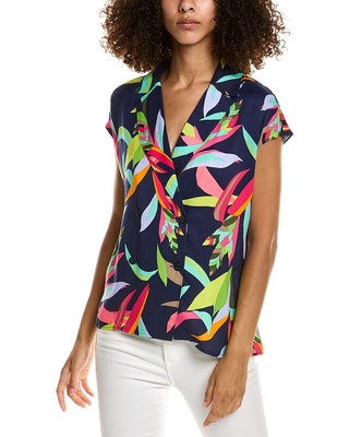 

Женская рубашка Trina Turk Comfort Comfort, Синий