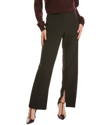 Elie Tahari High-Waist Trouser Womens Black 10