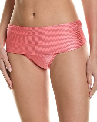 Женский купальник-бикини Vince Camuto Rollover Bottom оранжевого цвета Xs