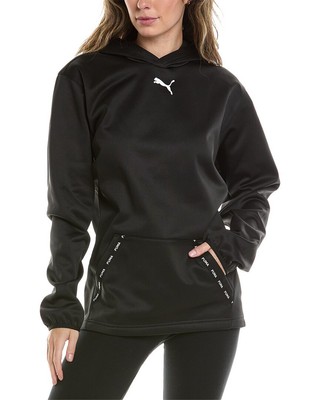 Женская толстовка с капюшоном Puma Performance Hoodie черного цвета S