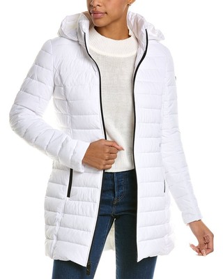 

Женское пуховик стрейч с капюшоном Nautica, Белый, NA