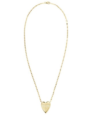 Женское золотое ожерелье Lana Jewelry 14K Taken Heart