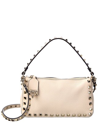 

Маленькая женская сумка через плечо Valentino Rockstud из зернистой кожи, NA