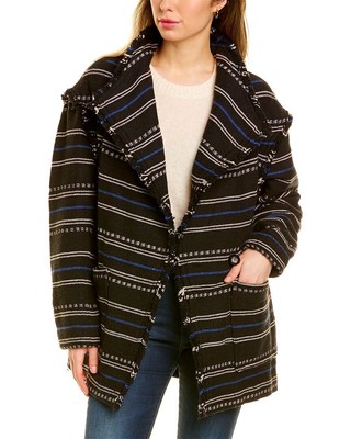 

Isabel Marant Étoile Josialo Пальто женское черное, Черный, NA