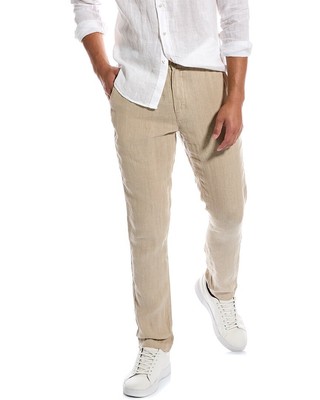 

Мужские узкие льняные брюки для плавания Amalfi Linen, Бежевый, NA
