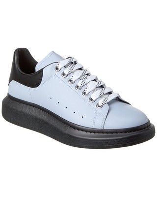 

Мужские кожаные кроссовки больших размеров Alexander Mcqueen, Grey, NA