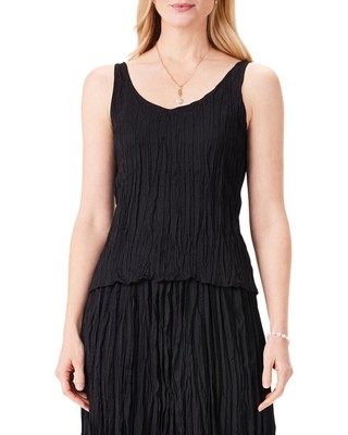 Nic+Zoe Crinkle Crush Tank Womens  Xs