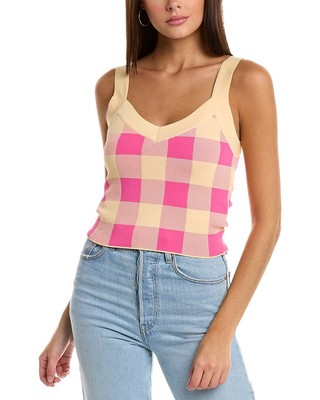 

Женская укороченная майка Central Park West Kasey, Розовый