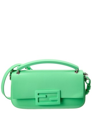

Женский лакированный чехол для телефона Fendi Baguette, зеленый, NA