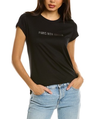 

Женская футболка Zadig - Voltaire Woop Paris, Noir