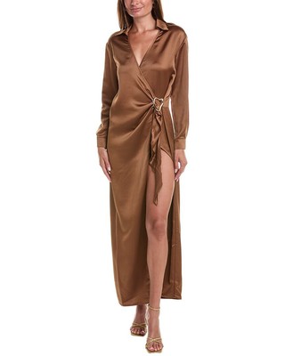 Женское коктейльное платье с запахом Bcbgmaxazria