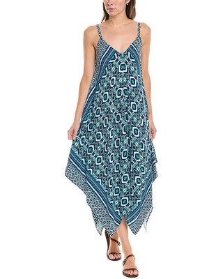 Женское платье-футляр Tommy Bahama Ikat с искусственным шарфом-маскировкой