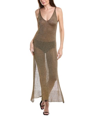 Неоновое светлое макси-платье без рукавов Womens Xs
