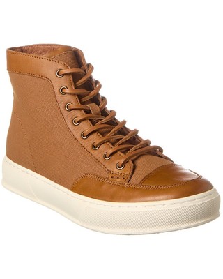 Кожаные кроссовки Frye Hoyt Mid Lace мужские коричневые 8