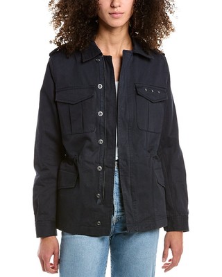 

Куртка женская в стиле панк Zadig - Voltaire Kayak Love, синяя, Синий, NA