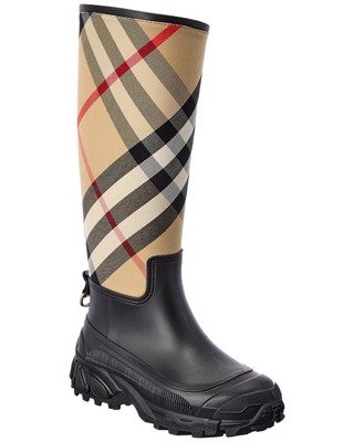 

Женские резиновые резиновые сапоги в клетку Burberry, размер , размер, NA