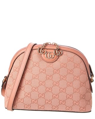 

Gucci Ophidia Маленькая женская сумка на плечо из ткани и кожи Gg, розовая, NA
