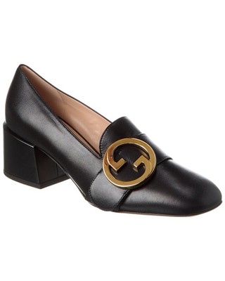 

Женские кожаные туфли Gucci Blondie Gg, Na, NA