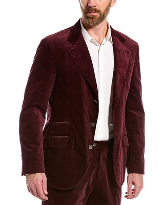 

Вельветовый костюм Brunello Cucinelli из 2 предметов, мужской
