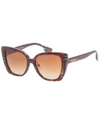 Солнцезащитные очки Burberry Womens 4393F 54 мм Женские коричневые