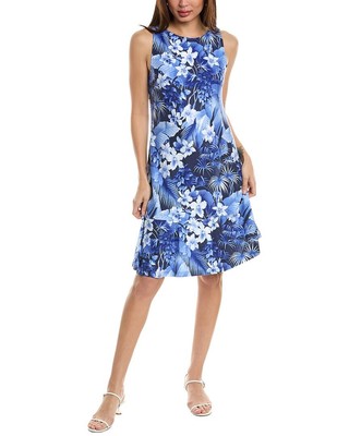 Женское мини-платье с воланами Tommy Bahama Darcy Flora Riviera