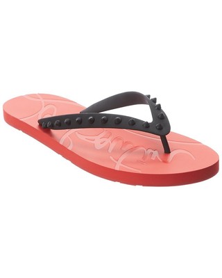 

Christian Louboutin Loubi Вьетнамки Мужские, Черный, NA
