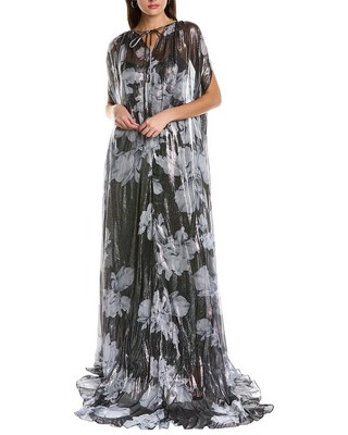 

Платье из смесового шелка Halston Nicoletta женское, черное, Черный