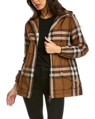 

Легкая женская парка Burberry коричневого цвета, Коричневый, NA