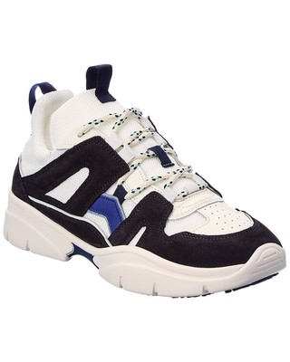 

Женские кроссовки Isabel Marant Kindsay из сетки и замши, Белый, NA