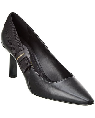 

Женские кожаные туфли Ferragamo Vissia черные, Черный, NA