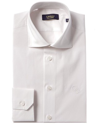 

Мужская классическая рубашка Cavalli Class Comfort Fit, /white, NA