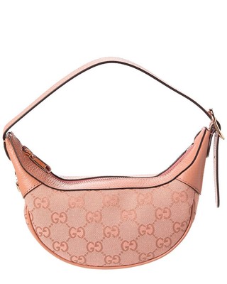 

Gucci Ophidia Mini Gg Женская сумка через плечо из холста и кожи, розовая, NA