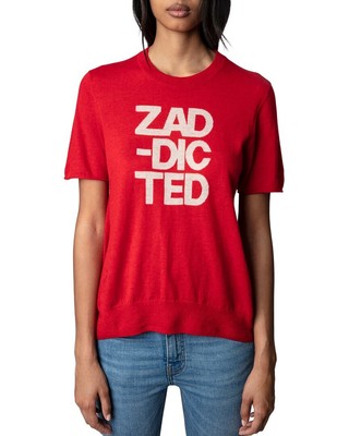 

Zadig - Voltaire Ida Cp Zaddicted женский свитер из кашемира, Japon