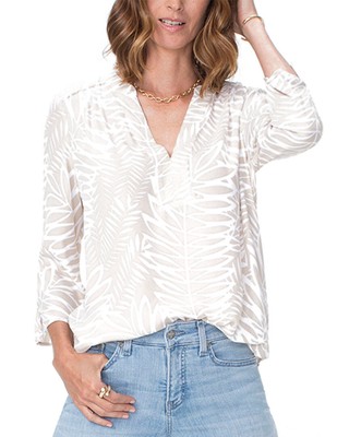 

Женский топ с разрезом Nydj, Twentynine palms feather, NA