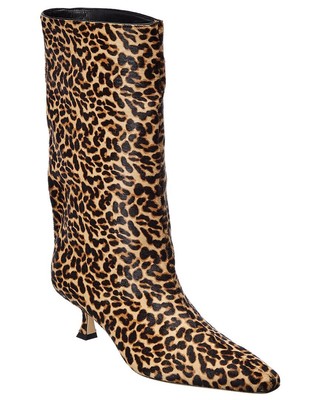

Женские ботинки Jimmy Choo Chadee 50 из телячьей кожи, Коричневый, NA