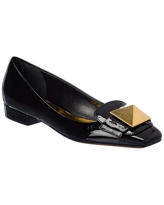 

Женские лакированные туфли Valentino One Stud 20, черные, Черный, NA