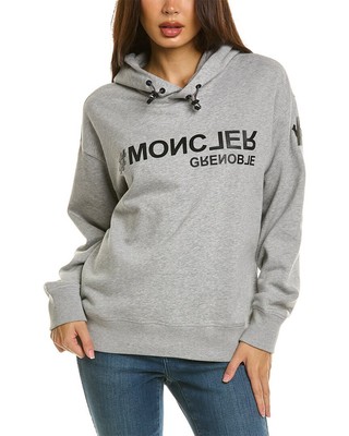 

Moncler Толстовка женская серая, Grey, NA