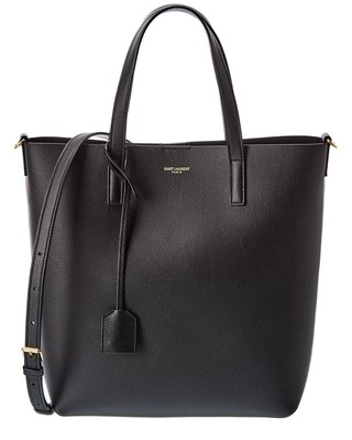 

Кожаная сумка-шопер Saint Laurent  N/S для женщин, NA