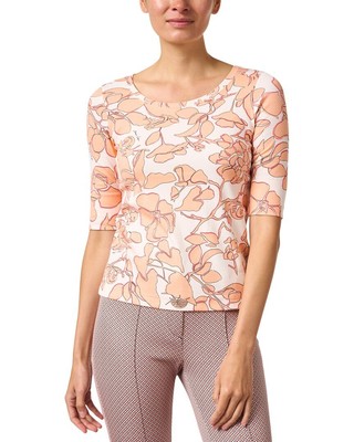 

Marc Cain  лучших женских трикотажных изделий, Peach floral print