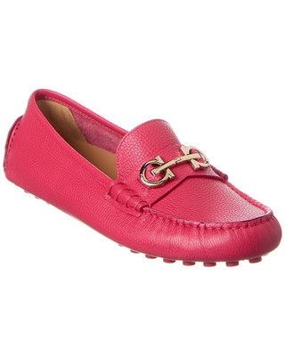 

Женские кожаные лоферы Ferragamo Odilia, Розовый, NA