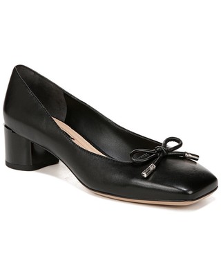 Franco Sarto L-Natalia Leather Pump Womens Black 9