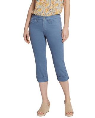 Женские джинсы Nydj Marilyn Blue Stone Crop Leg Jean