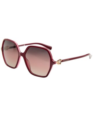 Солнцезащитные очки Bulgari Womens 8238B 57 мм Женские красные