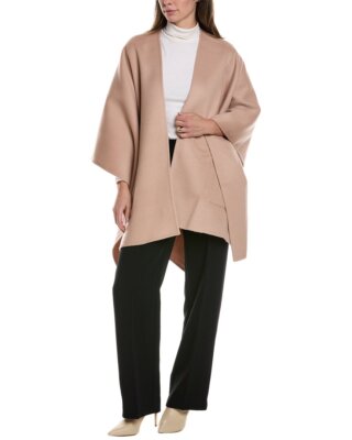 Eileen Fisher, Двустороннее платье из смеси шерсти и кашемира Serape Womens Pink Os
