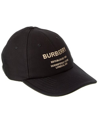 

Мужская бейсболка Burberry с мотивом Horseferry, Черный, NA