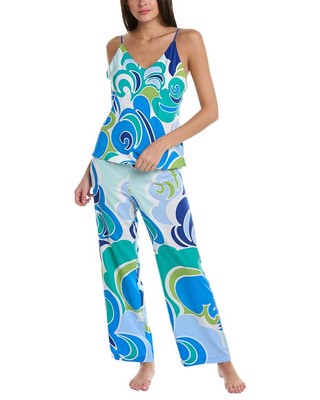 

Женский комплект пижамы Natori из 2 предметов Nami, Синий