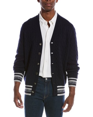 

Brunello Cucinelli Кашемировый кардиган с v-образным вырезом Мужской, Cm