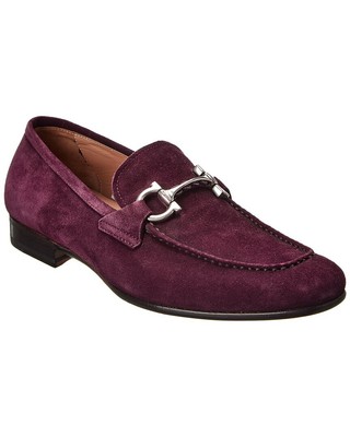 

Мужские замшевые лоферы Ferragamo Steve, Фиолетовый, NA
